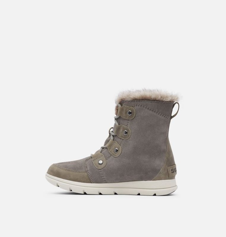 Botas Nieve Sorel Mujer - Explorer™ Joan Bajas Gris - 09875-PFZX